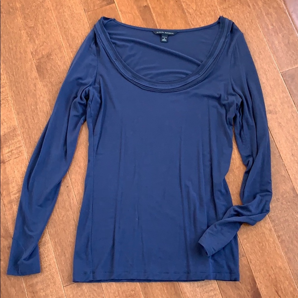 VTG Banana Republic stretch shirt